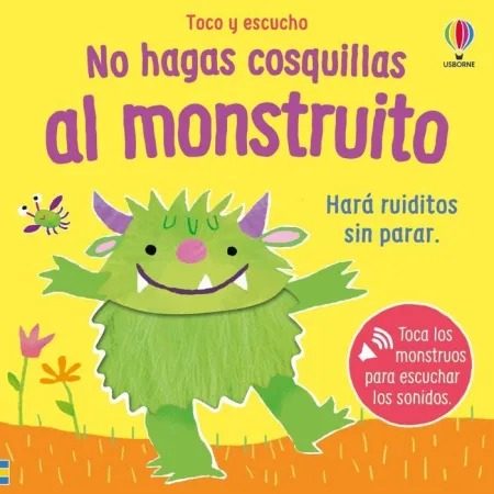 Portada de No hagas cosquillas al monstruito